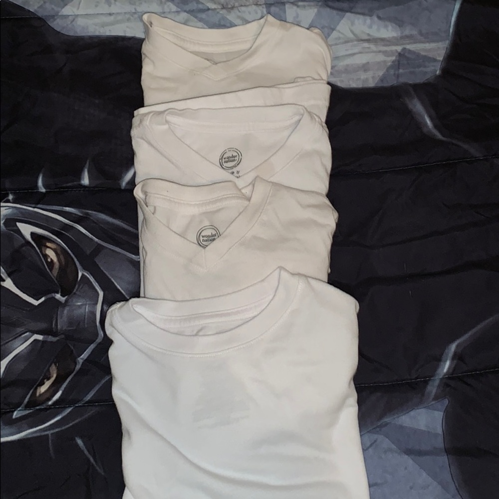 Boys White tees